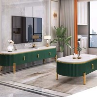 Meilleure vente table basse de luxe meuble télé pour le salon ensemble de tables basses éthiopiennes pour la maison
