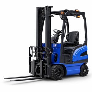 รถยกไฟฟ้า 1200 กก. 2000 กก. พร้อมแบตเตอรี่ลิเธียมและเสาสูงสำหรับขาย - Product Image 3