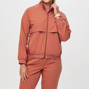 Factory Custom Woven Scrub Men Women Hospital <b>Uniform</b> Jacket Stretch Anti-Wrinkle Nursing <b>Uniforms</b> Medical Scrub Jackets Nurse - Product Image 5