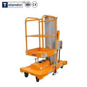 รถยกเสาเคลื่อนที่แบบรวดเร็ว 14 เมตร รับน้ำหนัก 300 กก. ใช้ไฟ AC 220V คุ้มค่า - Product Image 1