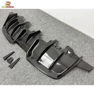 PT Style Dry Glossy Carbon Fiber Rear <b>Diffuser</b> <b>for</b> Lambo Huracan EVO Rear Wing <b>Car</b> Bumper Body Kits Accessories Parts - Product Image 2