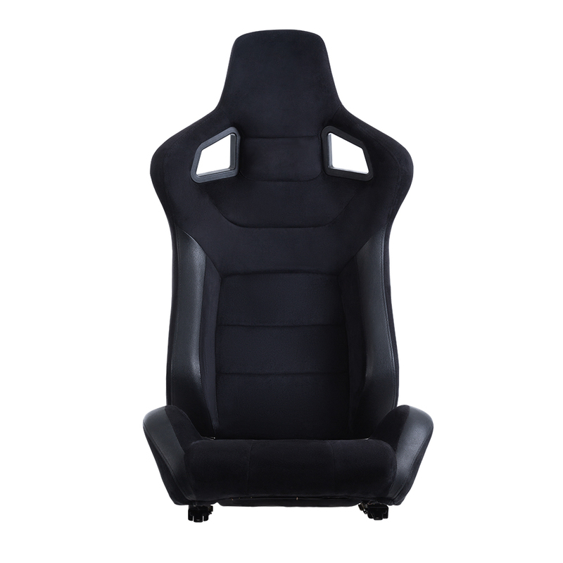 Universal Adjustable Racing Bucket Seats Black