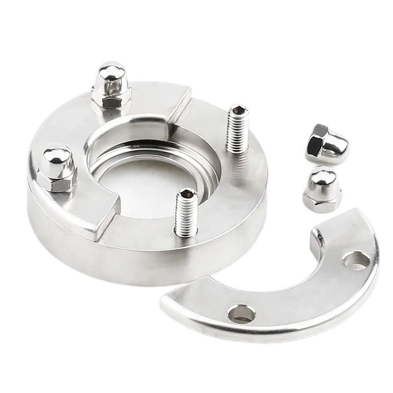 Hot Sale OEM 304 316 Stainless Steel DN 100 Flange Customized High Quality Flange
