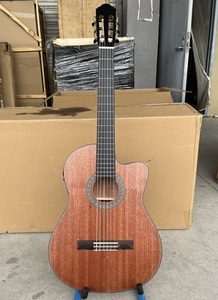 [Video] prezzo a buon mercato di alta qualità Aiersi fatto a mano cutaway <span class=keywords><strong>chitarra</strong></span> <span class=keywords><strong>classica</strong></span> <span class=keywords><strong>elettrica</strong></span> con 4-band Pickup stile spagnolo m