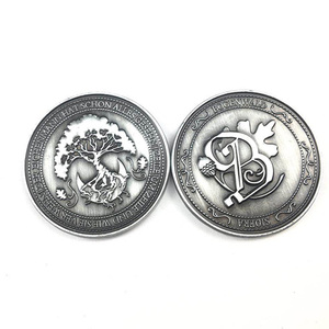 En vrac Pas Cher <span class=keywords><strong>Prix</strong></span> Pièces En <span class=keywords><strong>Argent</strong></span> Logo Personnalisé Pièces de Défi 3d Commémorative Sans Minimum - Product Image 3
