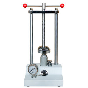 Presse hydraulique automatique pour laboratoire dentaire avec manomètre pour travaux dentaires - Product Image 1