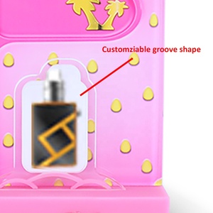 연기 가게를위한 주문 핑크 담배 홀더 아크릴 조리대 담배 진열대 - Product Image 5