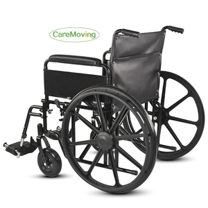 Silla <span class=keywords><strong>de</strong></span> ruedas manual Bariátrica para personas mayores y obesas Silla <span class=keywords><strong>de</strong></span> ruedas regular con ruedas cómodas - Product Image 5