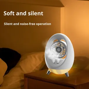 Nuovo Raffreddatore d'Aria Rocket Cabin Transfrontaliero, Mini Condizionatore USB da Scrivania con Doppio Spray, Ventilatore di Raffreddamento ad Acqua, Umidificazione in ABS - Product Image 1
