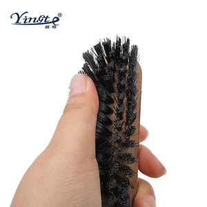 Yinste Solid Wood <b>Shoe</b> Brush Black Bristles For Cleaning And Polishing <b>Shoes</b> - Product Image 4