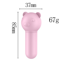 Mini Niedlicher Kleiner Bär Hüpfendes Ei Weiblicher Masturbationsvibrator Weibliches Masturbationsspielzeug
