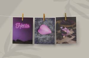 Macheda-Kit de Collage <span class=keywords><strong>rose</strong></span> et <span class=keywords><strong>esthétique</strong></span> pour adolescentes, 50 pièces, 4x6, chambre à coucher, personnalisé - Product Image 6