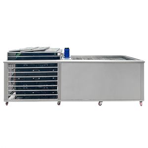 Máquina de Hielo Comercial Grande Automática con Enfriamiento, Máquina de Hielo en Bloques de 30 Cavidades, Máquina de Hielo Congelado - Product Image 3