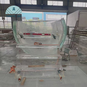 Aquarium carré TOMATO INC en plastique trempé ultra-transparent, réservoir à poissons de 600L, écologique, moderne, pour usage intérieur - Product Image 6