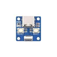 Waveshare Raspberry Pi RP2350 RP2350-Tiny RP2350-USB-A Papan Pengembangan Mikro Papan Dual-core