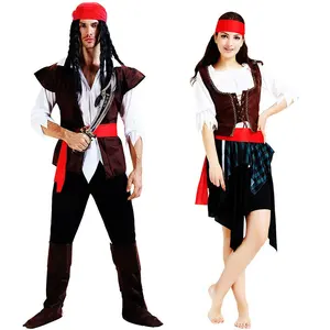 Fabricantes Venta Directa fiesta Halloween Cosplay disfraz adulto pirata disfraz para hombres