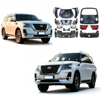 Kit carrosserie style Nismo, pare-chocs, calandre, phares, capot pour Nissan Patrol Y61 Y62 2010-2019, mise à niveau 2020, ensemble de conversion complet