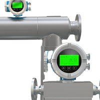 Yunyi Coriolis Flowmeter for Liquid Gas Slurry Density Temperature Measurement Simultaneously Wide Range -200 to 350 Deg C IP67