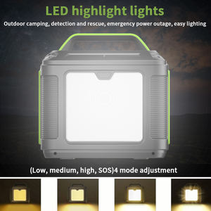 Centrale elettrica portatile 300W per le attività all'aperto di accumulo di energia MPPT per campeggio escursionismo pesca torcia accendisigari - Product Image 5