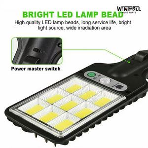 Nueva Lámpara Solar de Pared con Sensor de Movimiento y Control Remoto, Impermeable, LED para Jardín, Camino, Patio (Montaje en Poste) - Product Image 2