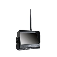 Système de surveillance numérique intelligent sans fil AI 7'' avec alarme d'angle mort BSD, enregistreur DVR 4 canaux, caméra AHD pour camion et chariot élévateur