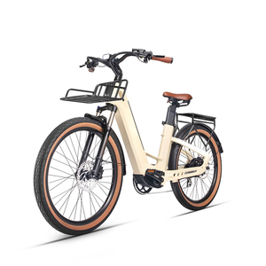 Vélo électrique de ville léger 48V 250W aux normes européennes, moyeu arrière, 7 vitesses, batterie lithium 9.6Ah, cadre carbone T800, écran numérique - Product Image 2