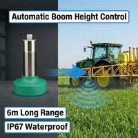Sensor Ultrasónico de Reflexión Difusa con Salida Analógica M30 de 4-20 mA, 200 kHz, Protección IP65, Distancia de 80-2000 mm