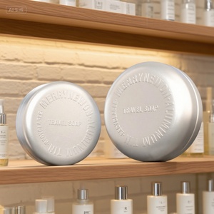 Premium Travel Soap Case - Eco-Friendly Aluminum Soap <b>Container</b> with Drainage Tray Compact Rust-Proof Metal Soap <b>Box</b> - Product Image 4