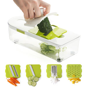 2020 nuevo Multi-función de plástico cortadora ensalada de cebolla de patata zanahoria cortador dicer - Product Image 3