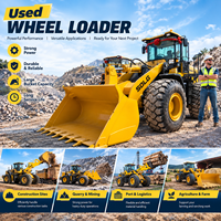 Wheel Loader SDLG 958F Bekas Terawat Baik dengan Bucket Asli untuk Pemindahan Agregat di Gudang dan Pekerjaan Harian Armada Sewa