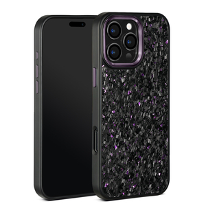 Funda para Teléfono con Marco de Fibra de Carbono Forjada Real + TPU + Metal para iPhone 16/16 Pro Max/16 Plus/16, Funda de Carbono/15 Pro, Funda Protectora - Product Image 3