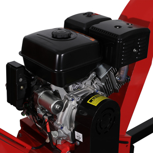 Industrial Mobile 4 Stroke 420cc 15HP Garden Forestry Gasoline Chipper <b>Wood</b> Processor Veneer <b>Crusher</b> Shredder Machine Product Hi - Product Image 1