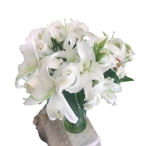 Lirios Blancos Perfumados sin Pétalos, Venta al por Mayor desde Kunming, Yunnan, para San Valentín/Día de la Madre/Navidad, Decoración del Hogar, Uso en el Cabello - Product Image 5