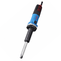 Meuleuse à tige longue S1J-FF08-25L 710W 33000 tr/min, outil de meulage électrique, mandrin 3/6 mm, tête 25 mm, outil électrique