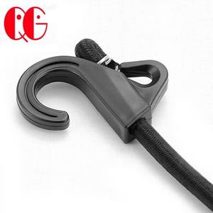 Corde en plastique <span class=keywords><strong>crochet</strong></span> vélo bagages fixe sangle corde crochets 8mm élastiques <span class=keywords><strong>pour</strong></span> la fixation Camp tente bâche vêtements suspendus - Product Image 6