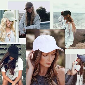 Perruque Casquette de Baseball en Fibre Haute Température Premium, Cheveux Longs Bouclés Ondulés Grande Vague, Une Pièce, pour Femme, Coiffure Quotidienne et Extérieure - Product Image 4