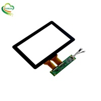 Écran tactile capacitif Yunlea multi-touch en verre trempé USB 8,4 pouces avec contrôleur EETI ou ILITEK