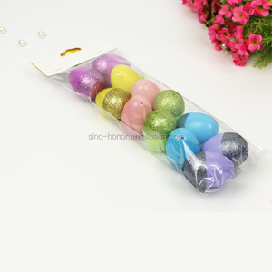 Œuf <span class=keywords><strong>de</strong></span> Pâques géant en plastique, imprimé en typographie, style rétro coloré, promotionnel, pas cher, pour chocolat - Product Image 3