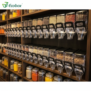 Dispensador <span class=keywords><strong>de</strong></span> Alimentos por Gravedad Montado en la Pared, Dispensador <span class=keywords><strong>de</strong></span> Especias en Polvo para <span class=keywords><strong>Supermercado</strong></span> - Product Image 5