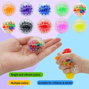 Jincan 3,5 cm Adulto TPR Borracha Macia Vent Water Ball Pinch Grape Squeeze Brinquedos para Meninas - Product Image 2