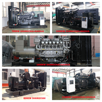 Groupe électrogène diesel SDEC 15kw-1600kw 20kva-80kva/100kva/200kva/400kva/500kva/800kva/1000kva triphasé pour l'alimentation industrielle