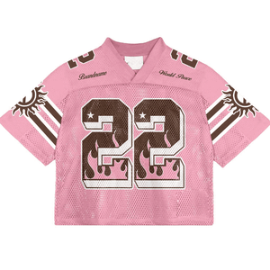 Hot Selling <b>Men</b> Plus Size Summer Short Sleeve Boxy Jersey Printed 100% Polyester Material Lightweight Quick Dry Breathable - Product Image 5