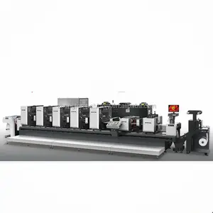 ZTJ-330 label sticker 4 color printing press machine for sale