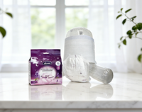 Culotte absorbante jetable en coton sans ailettes, super absorbante, anti-fuite et respirante pour femmes