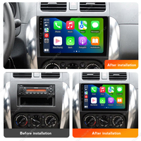 Lecteur multimédia d'autoradio MEKEDE 4 cœurs 2 + 32 Go sans fil Android Auto FM Car-play pour Suzuki SX4 2006-2014