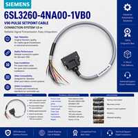 Câble de réglage pré-assemblé Siemens 6SL3260-4NA00-1VB0 SINAMICS V90 PTI, Vendeur Or