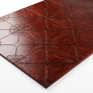 <span class=keywords><strong>Parquet</strong></span> en bois sur mesure fait main avec motifs incrustés pour la décoration personnalisée de la maison et les projets d'ingénierie - Product Image 1