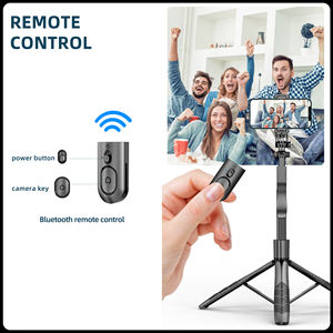 الهاتف المحمول عصا سيلفي المحمولة تلسكوبي البث المباشر Vlog Tripod عصا سيلفي قابلة للتمديد الهواتف الذكية ترايبود - Product Image 6