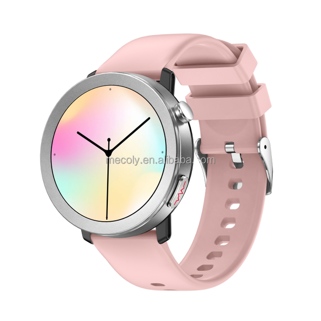 E200 Pink Zinc Alloy Temperatura Spo2 ECG Sleep Tracker Smart Health Watch IP68 Blood Pressure and Heart Rate Monitor Smartwatch