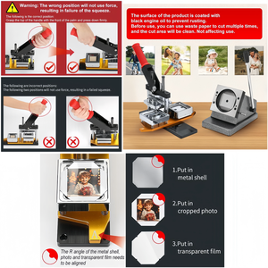 Máy sản xuất huy hiệu nam châm tủ lạnh bán trực tiếp từ nhà máy, có thể tùy chỉnh máy làm huy hiệu nam châm hình vuông - Product Image 4